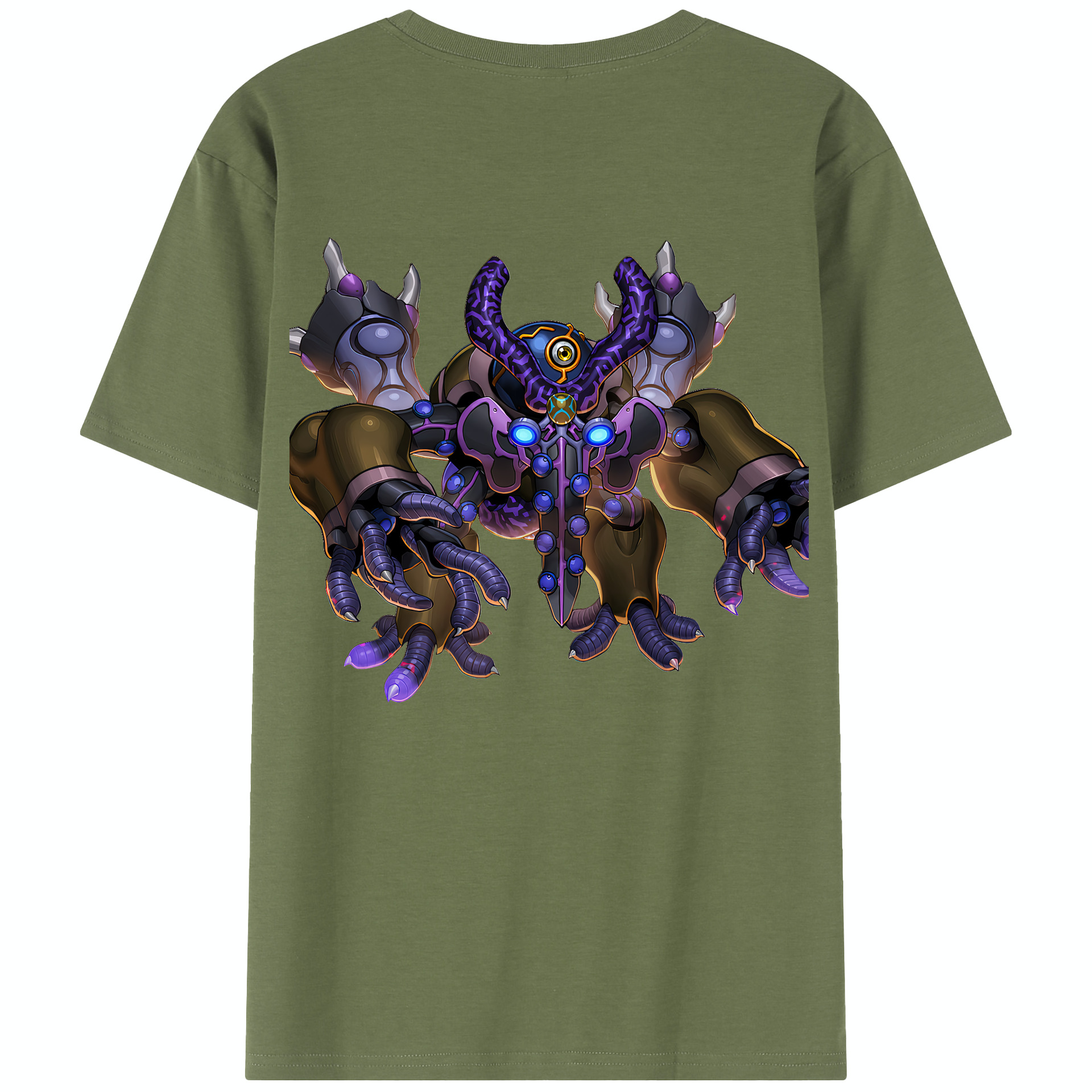 （画像用） 遊☆戯☆王 Yu-Gi-Oh! 綿100％半袖Tシャツ（背面プリント）